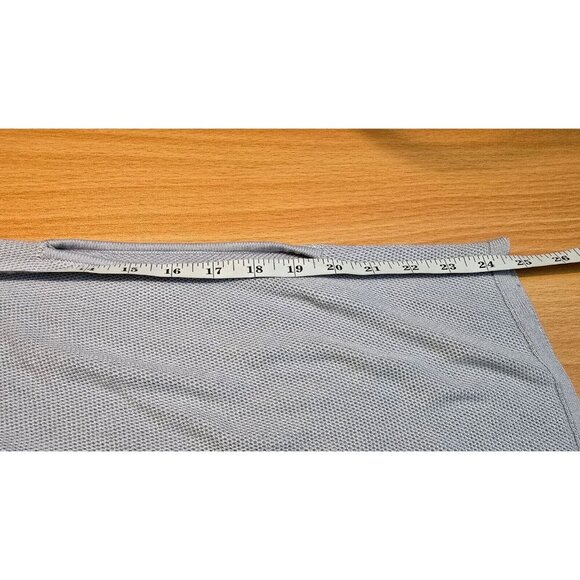 Lululemon Forward Flow Poncho OS Gray Knit Stretch Casual Comfort Silk Blend - Picture 7 of 13